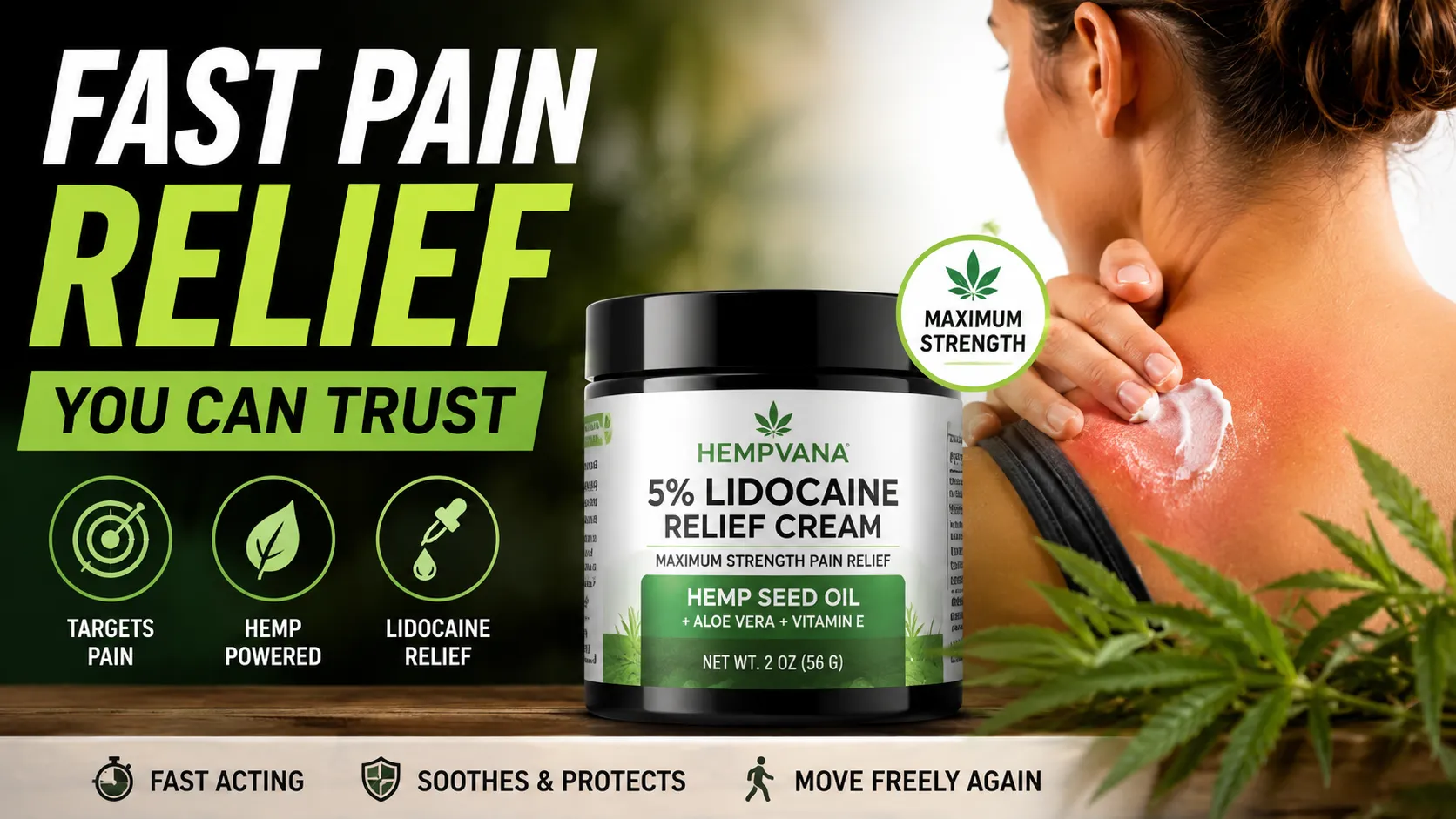 What Is Hempvana 5% Lidocaine Relief Cream