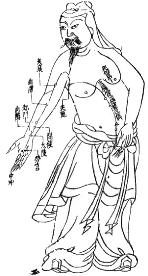 acupuncture meridian chart