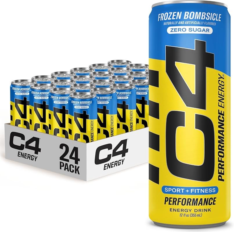 C4 Frozen Bombsicle Energy Drink: Sugar Free Pre Workout Performance D
