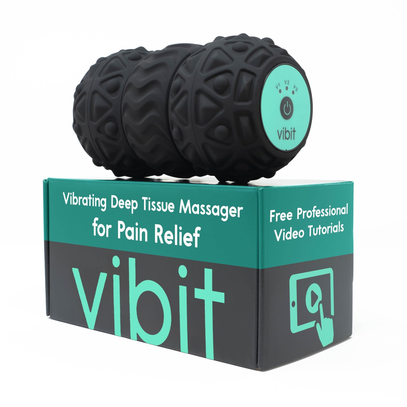 Vibit Vibrating Foot Massager for Plantar Fasciitis, Sciatica & Pain Relief