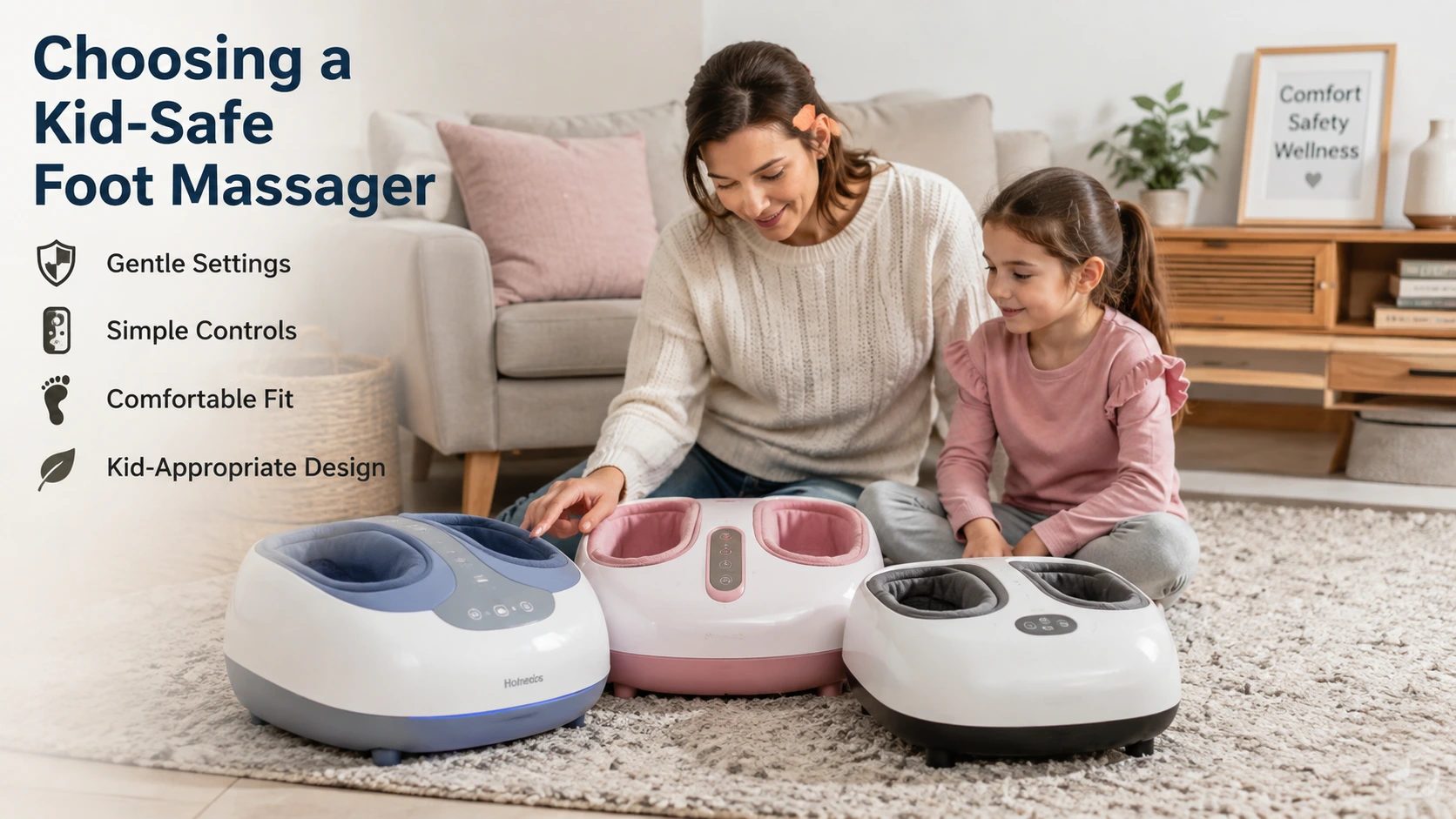 Choosing a Kid-Safe Foot Massager