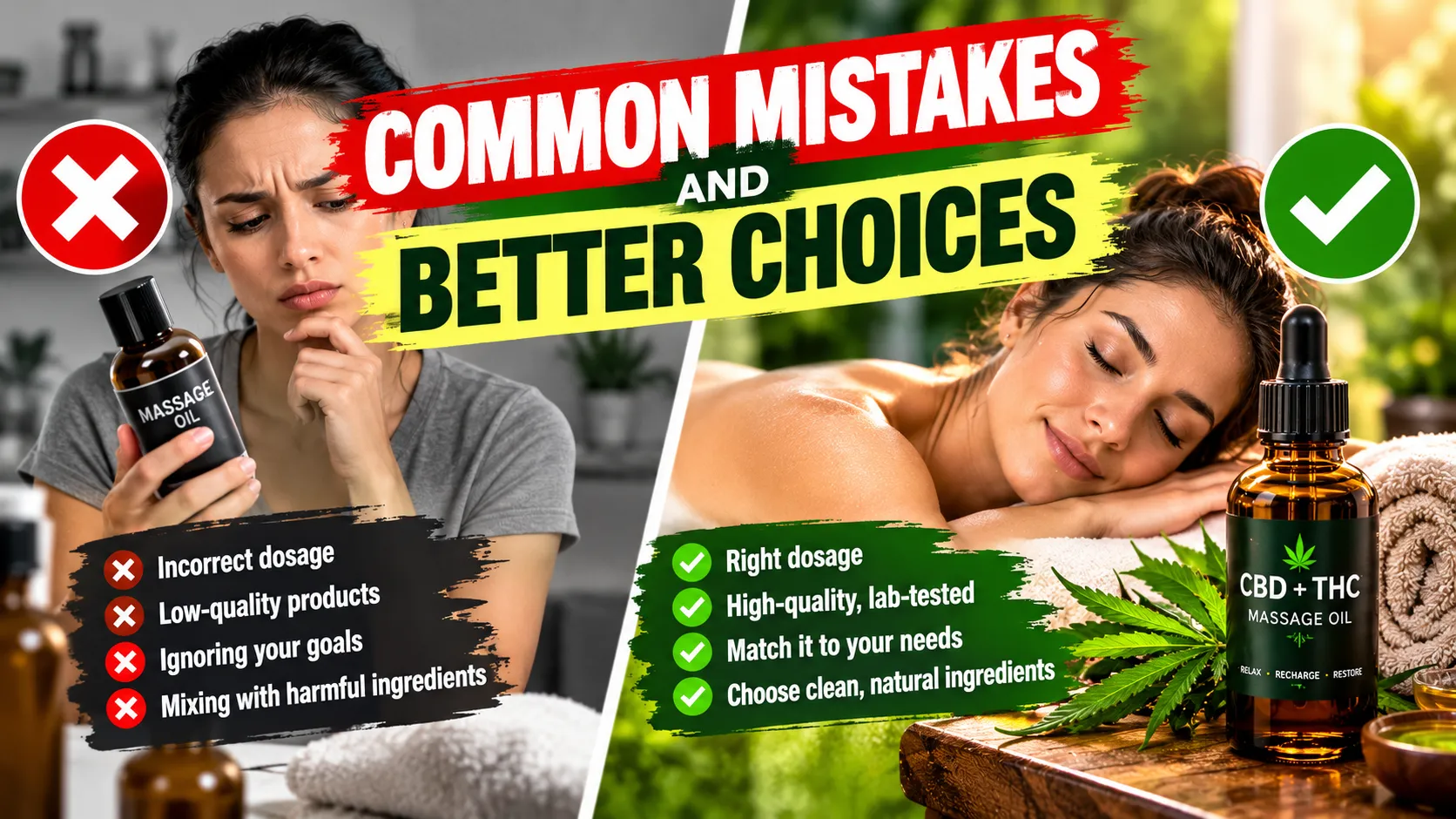 Common Mistakes and Better Choices