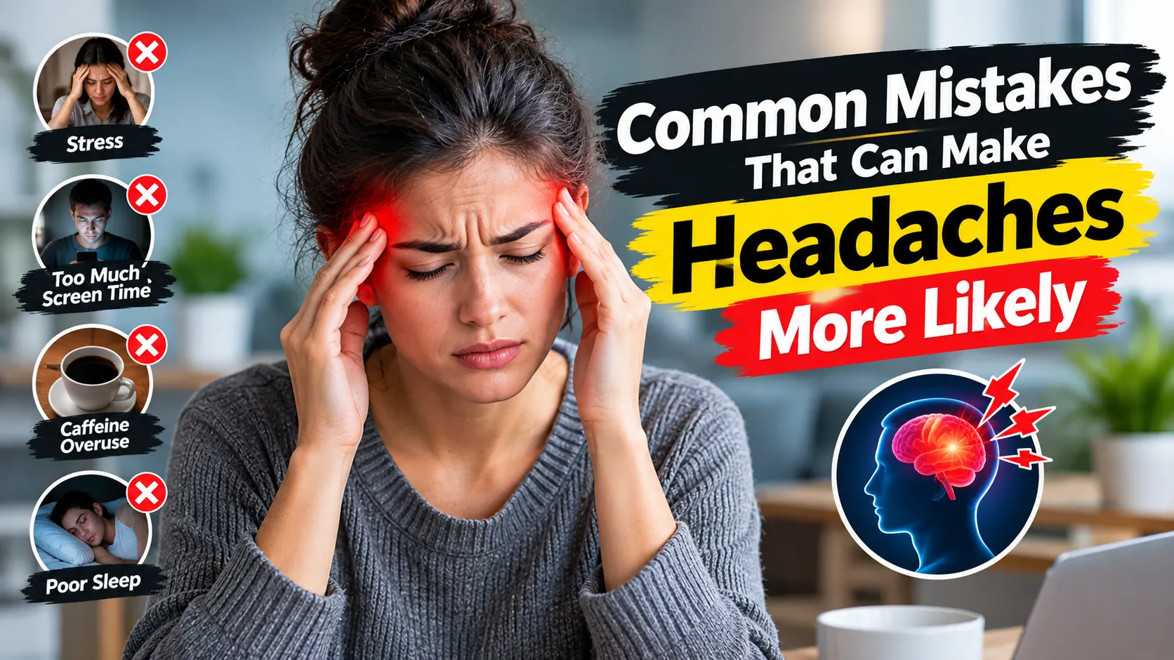 Common Mistakes That Can Make Headaches More Likely