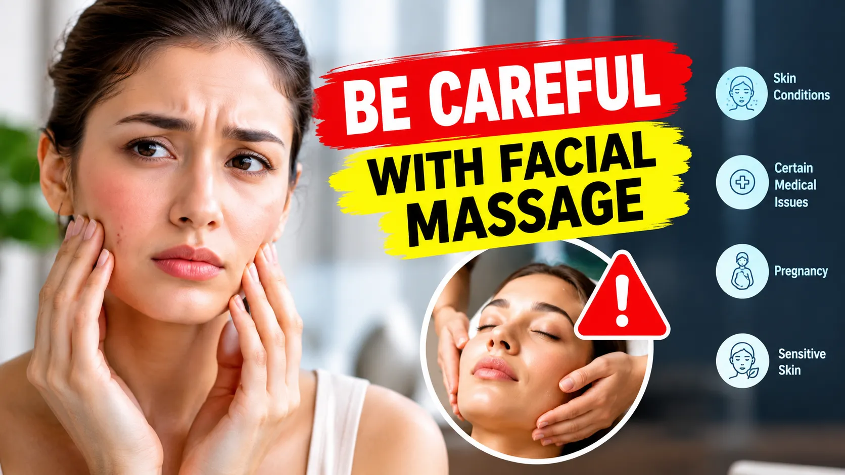 Who Should Be Cautious About Facial Massage Right Now