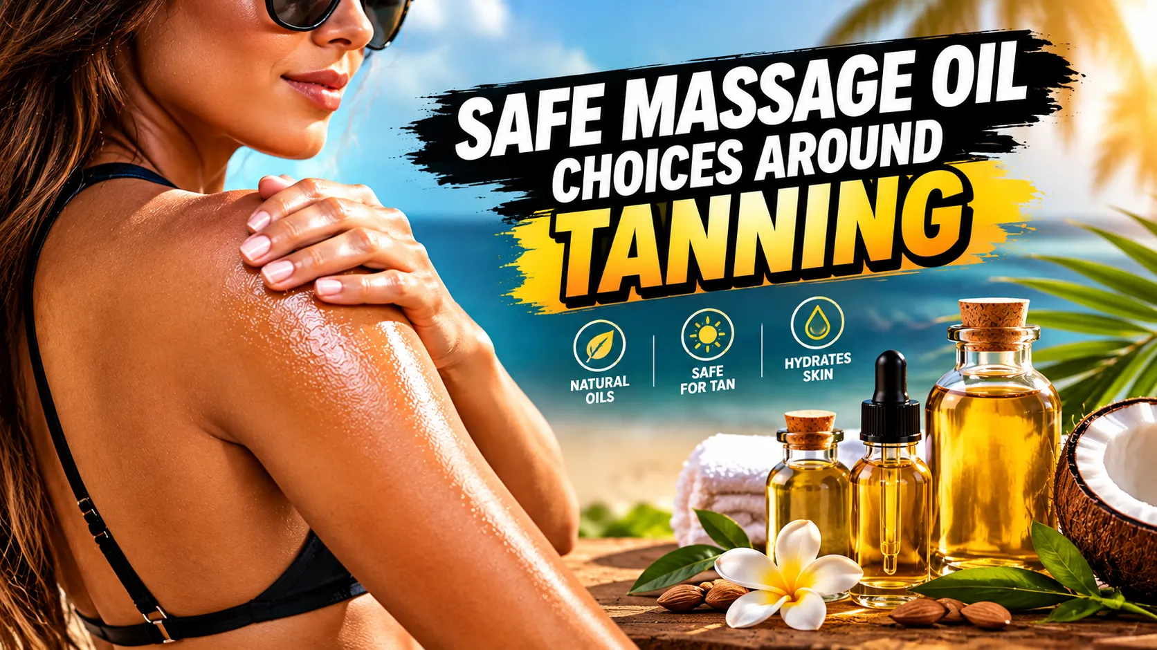 Safe Massage Oil Choices Around Tanning