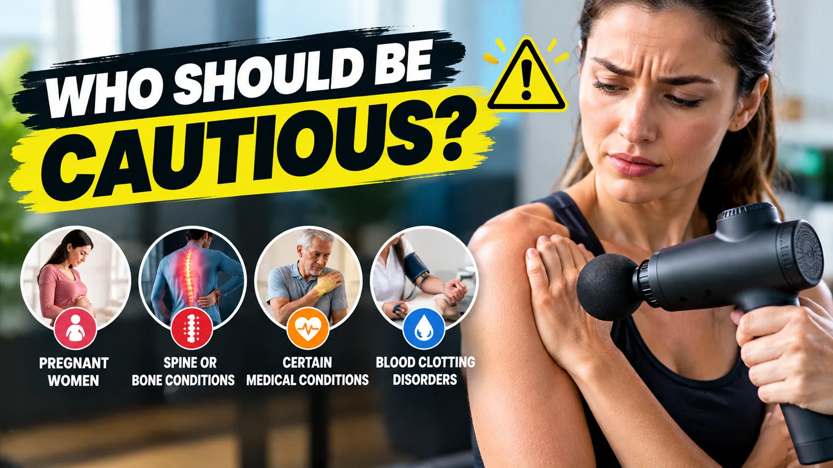 Who should be cautious?