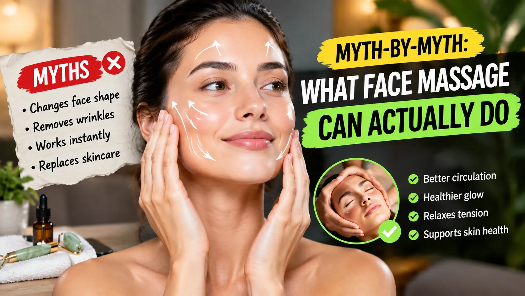 Myth-by-Myth: What Face Massage Can Actually Do