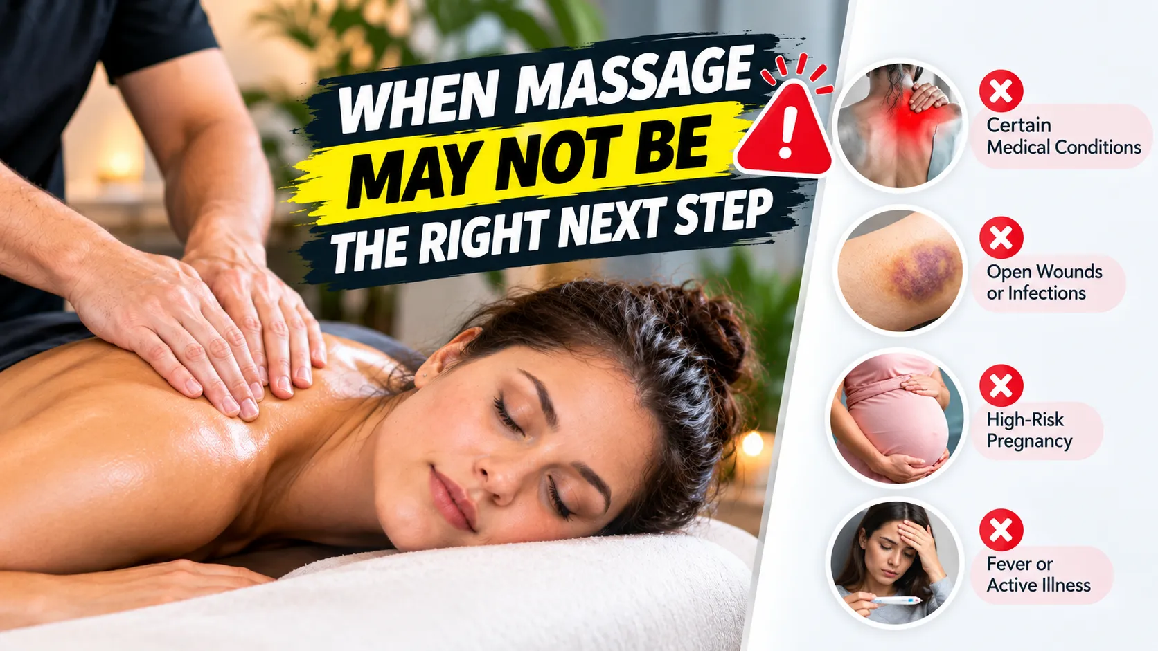 When Massage May Not Be the Right Next Step