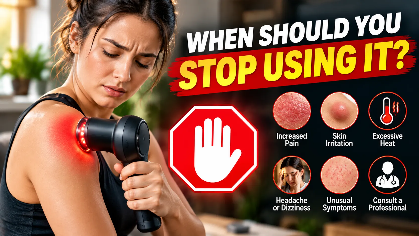 When should you stop using it?
