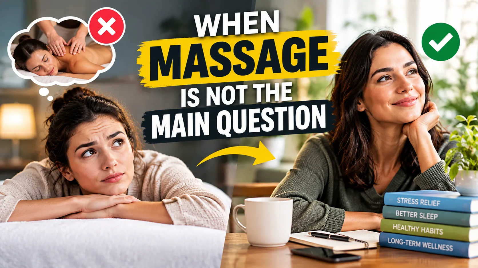 When Massage Is Not the Main Question