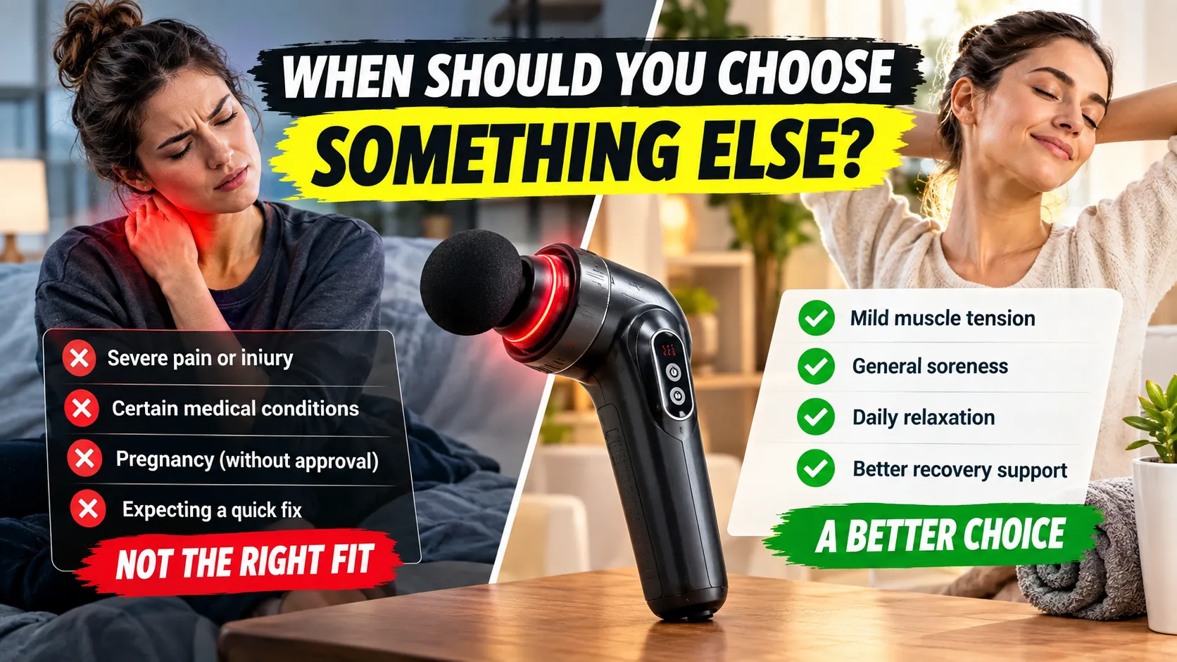 When Should You Choose Something Else?
