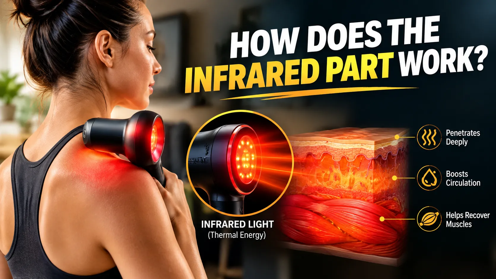 How does the infrared part work?