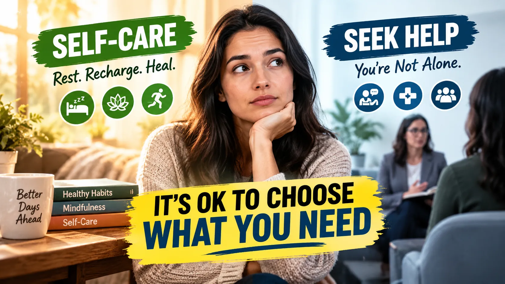 When to Choose Self-Care and When to Seek Help