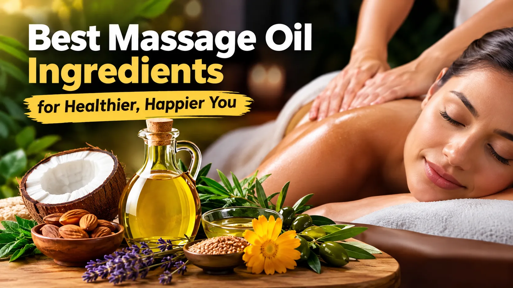 Best Massage Oil Ingredients to Consider