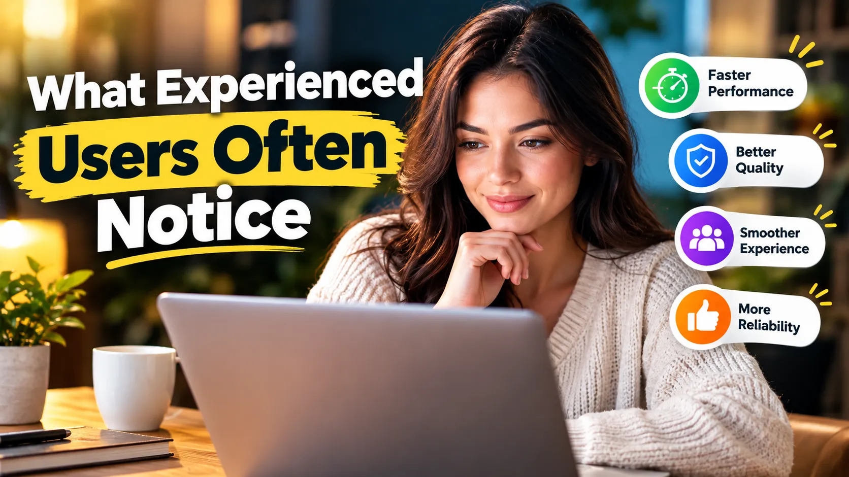What Experienced Users Often Notice