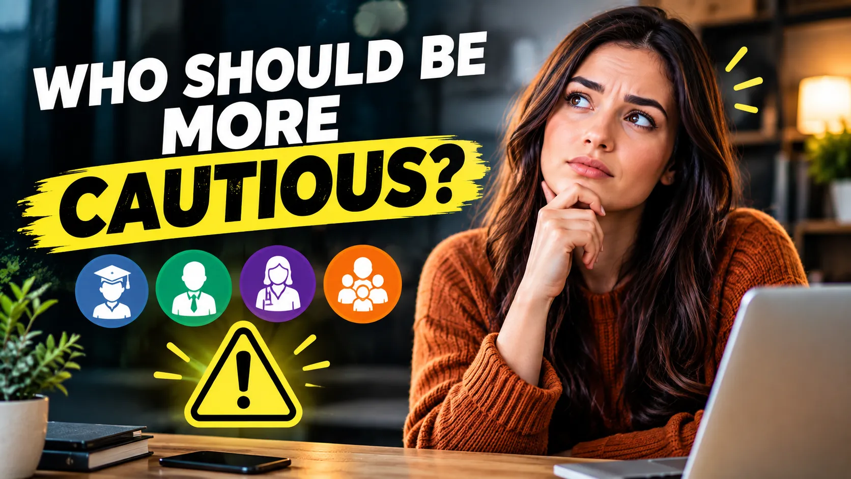 Who Should Be More Cautious?