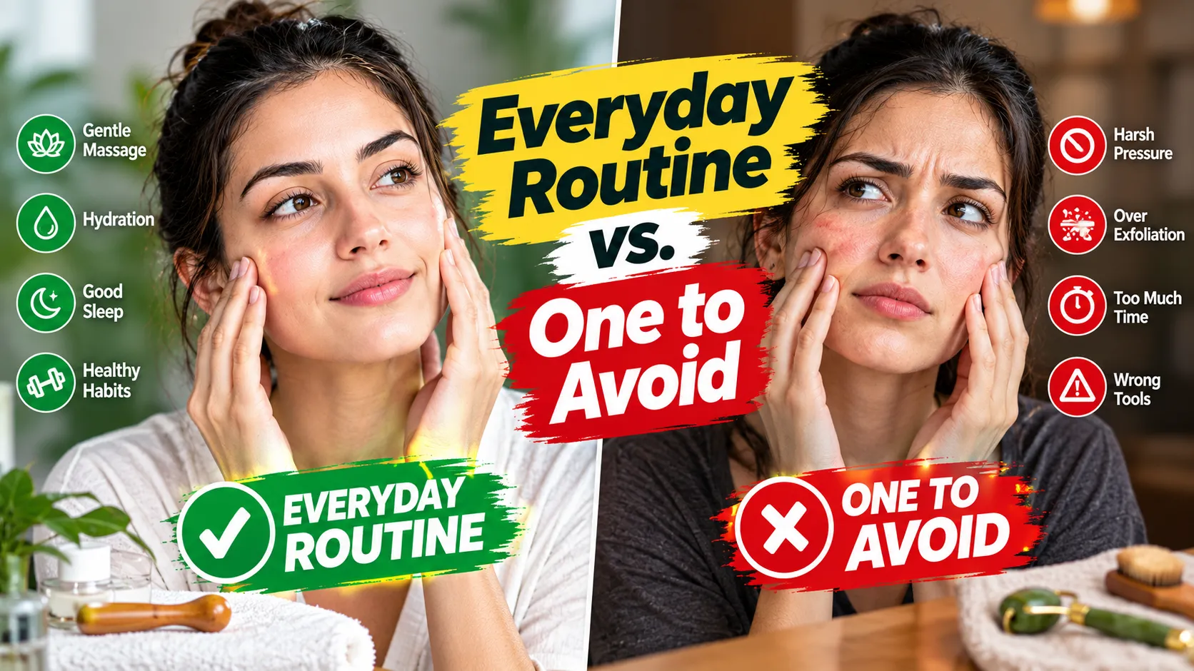 Everyday Routine vs. One to Avoid