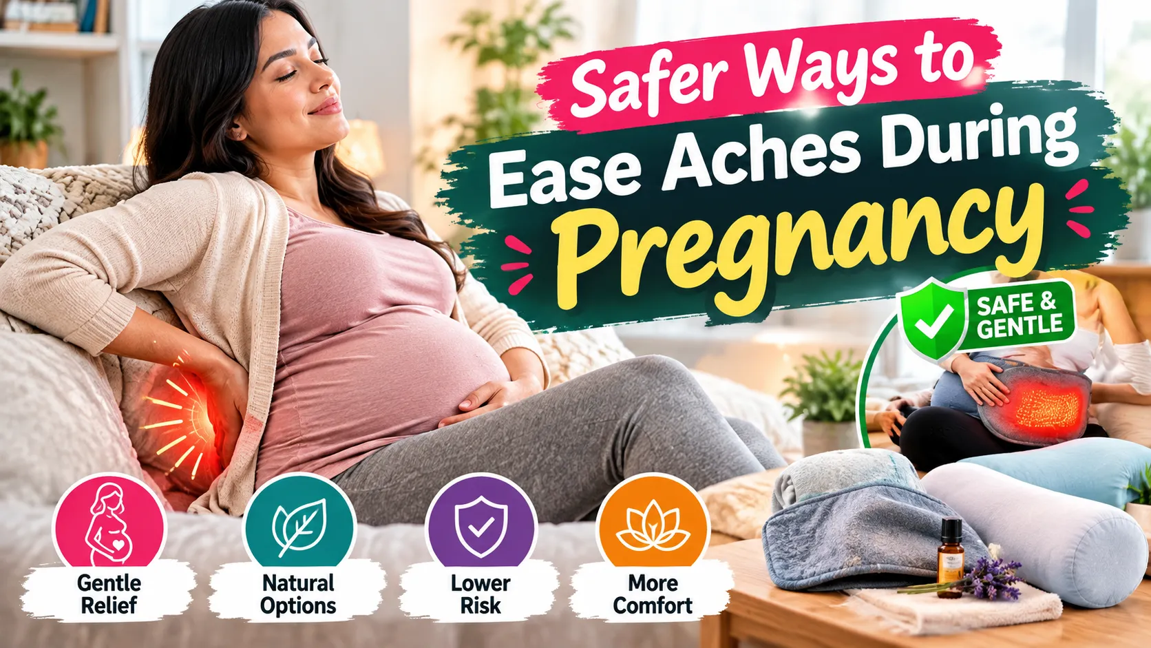 Safer Ways to Ease Aches During Pregnancy