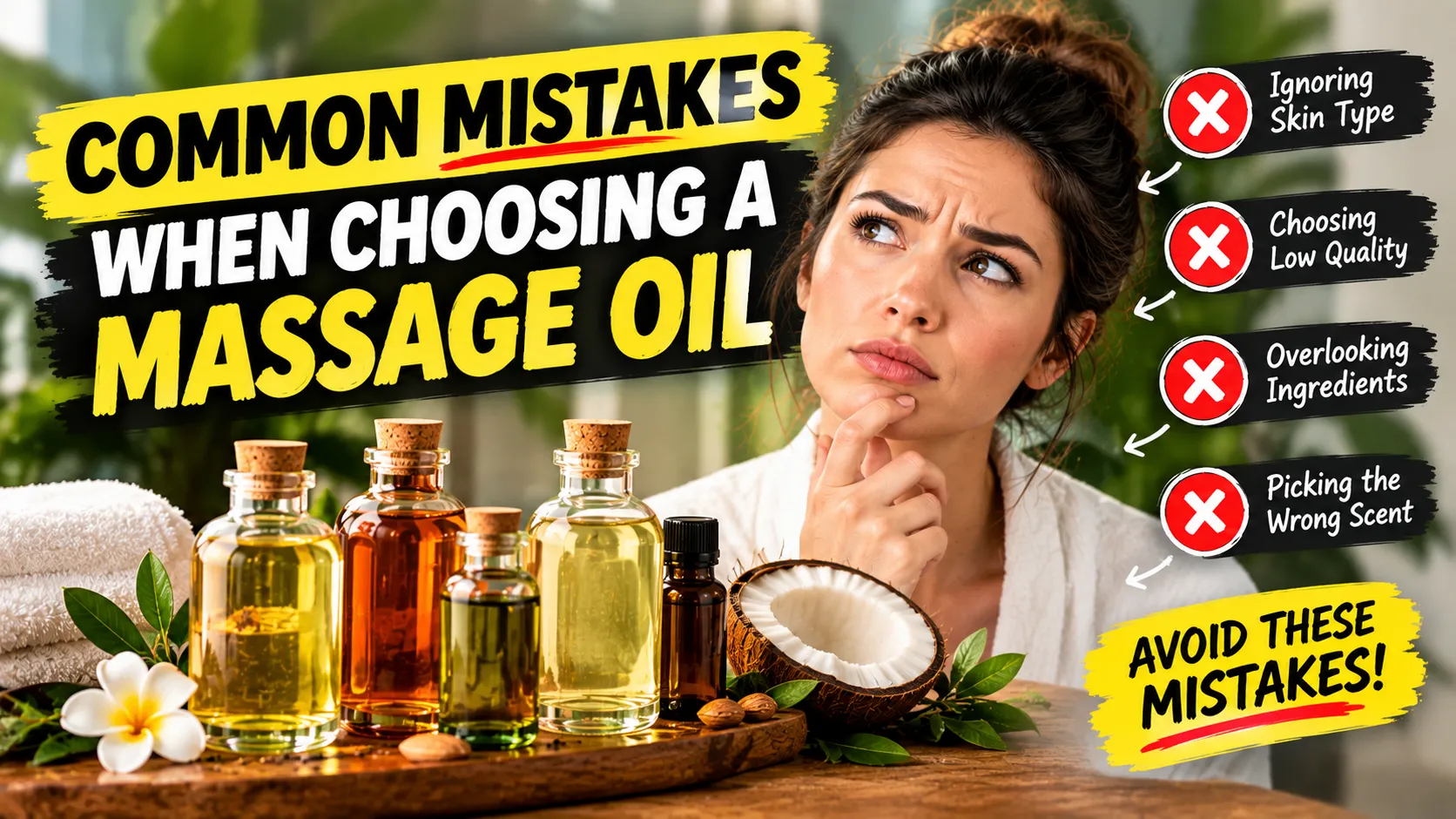 What Are the 3 Types of Massage Oil?