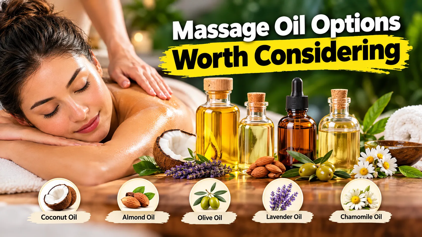 Massage Oil Options Worth Considering
