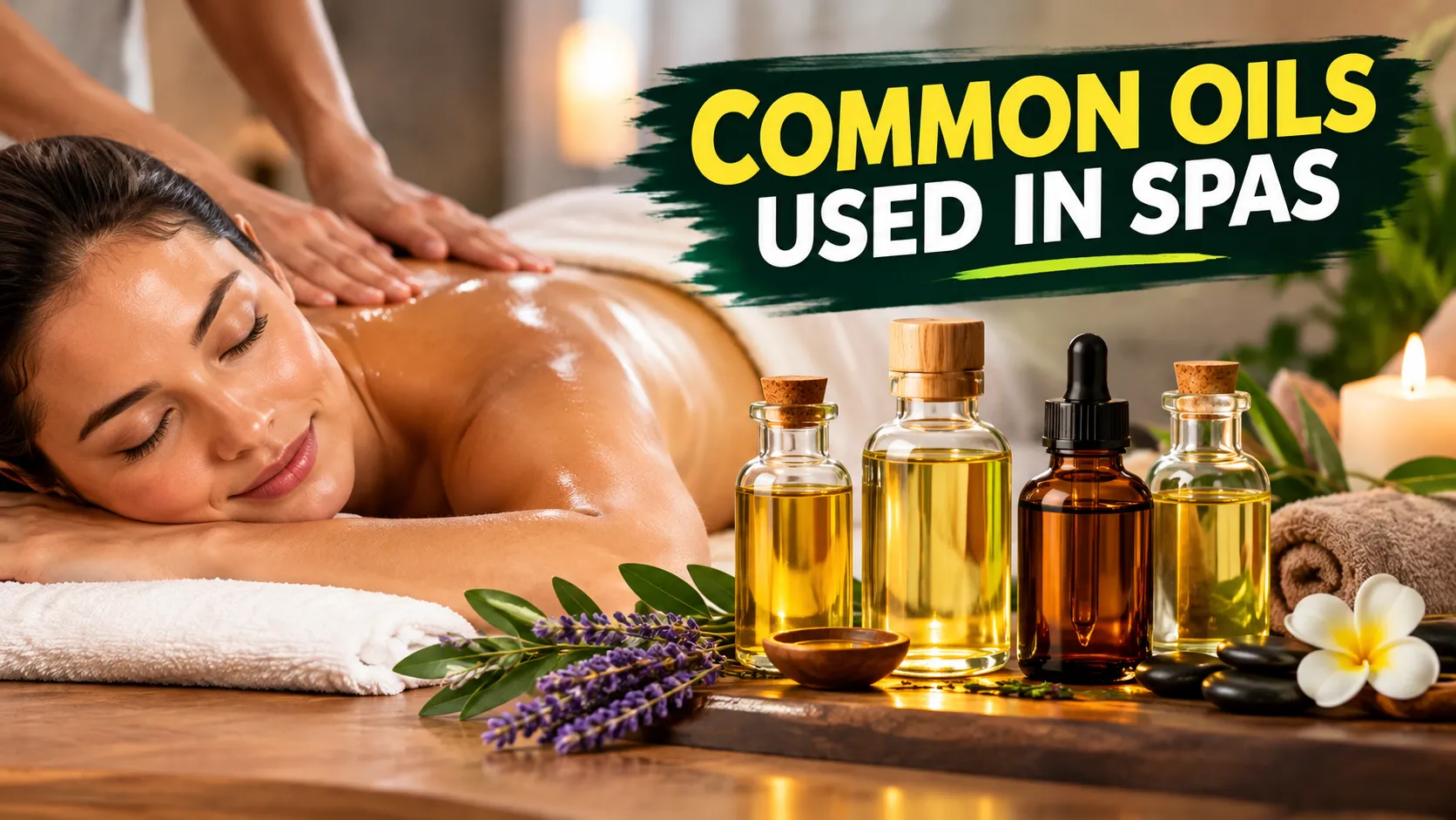 Common Oils Professionals and Spas Use