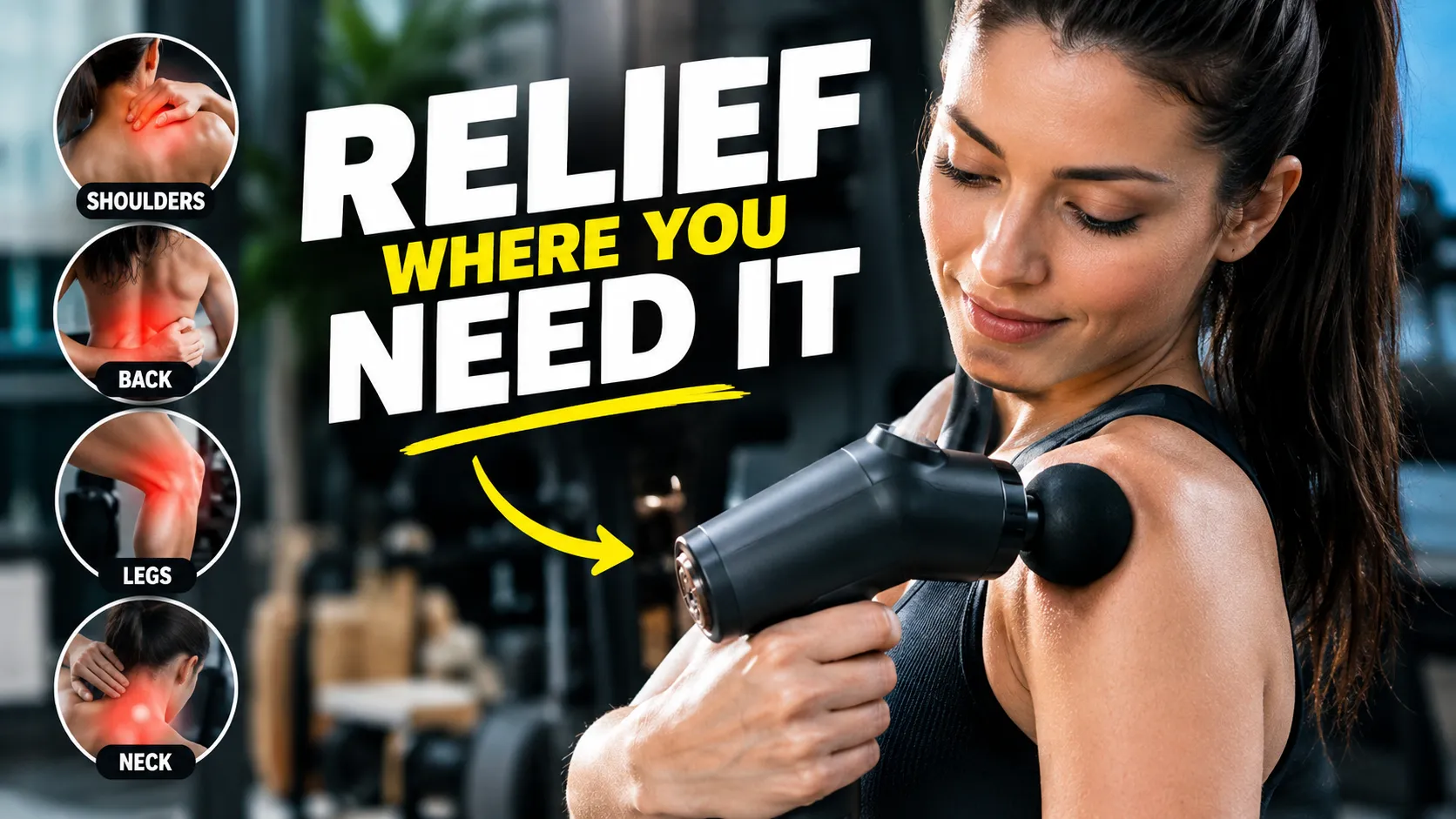 Where a Percussion Massager May Help