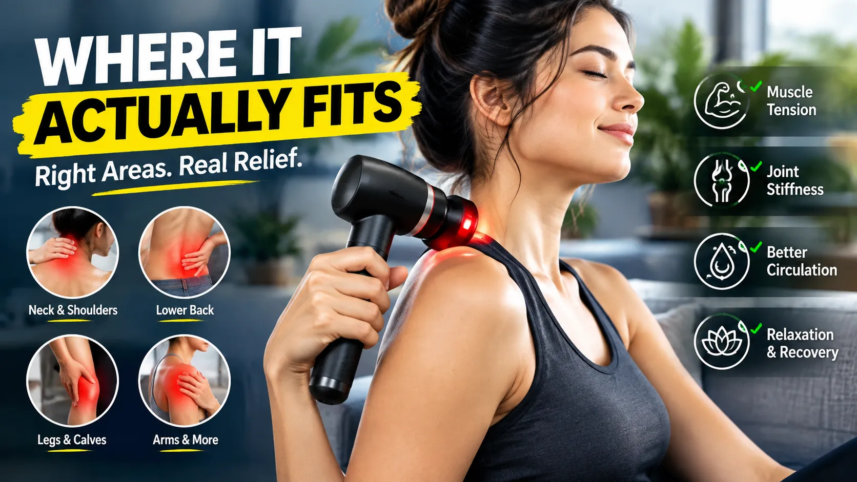 Where an Infrared Massager Realistically Fits