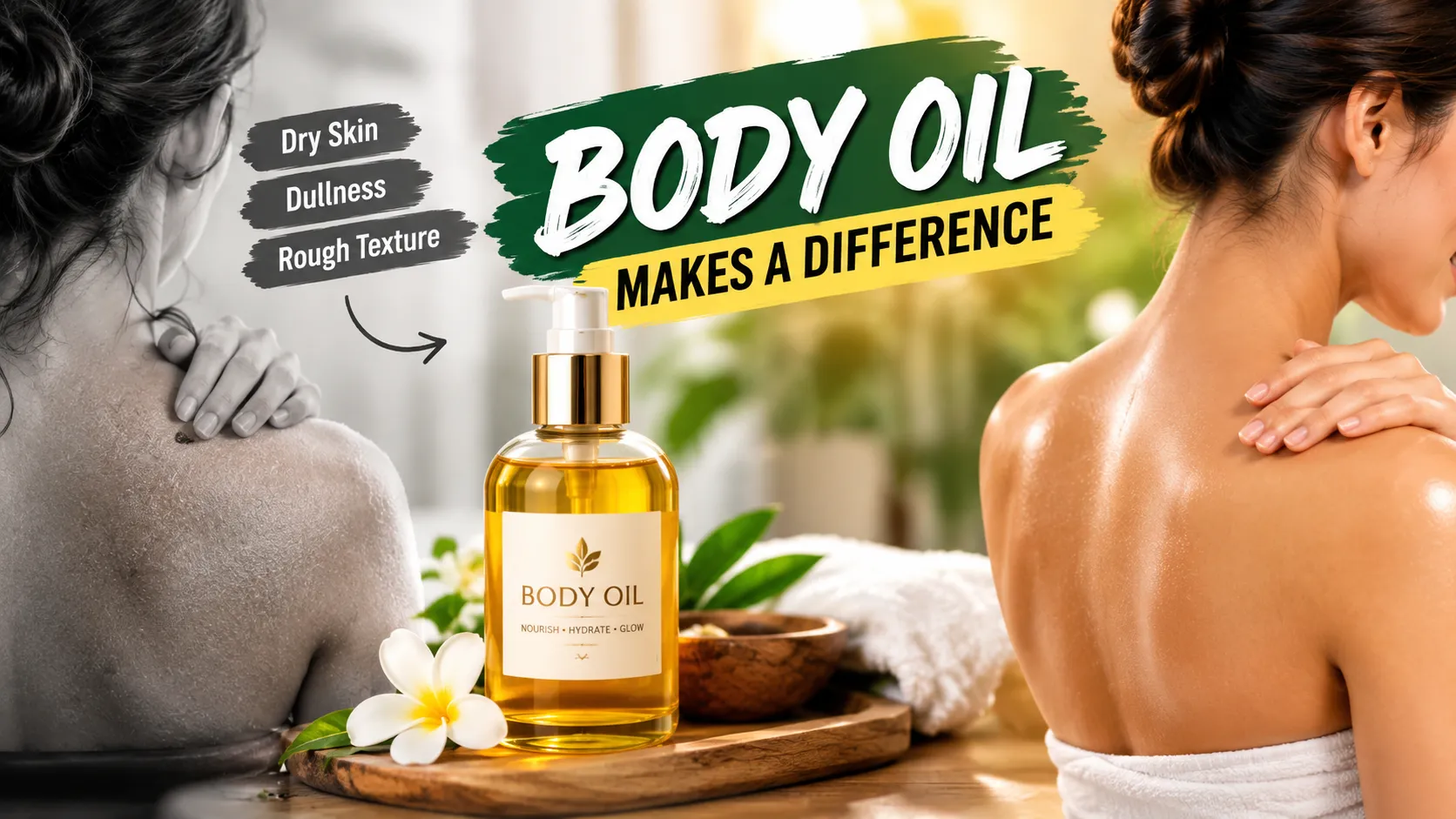 How Body Oil Fits Into the Picture