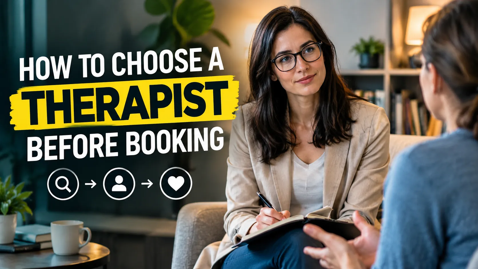 How to Choose a Therapist Before Booking