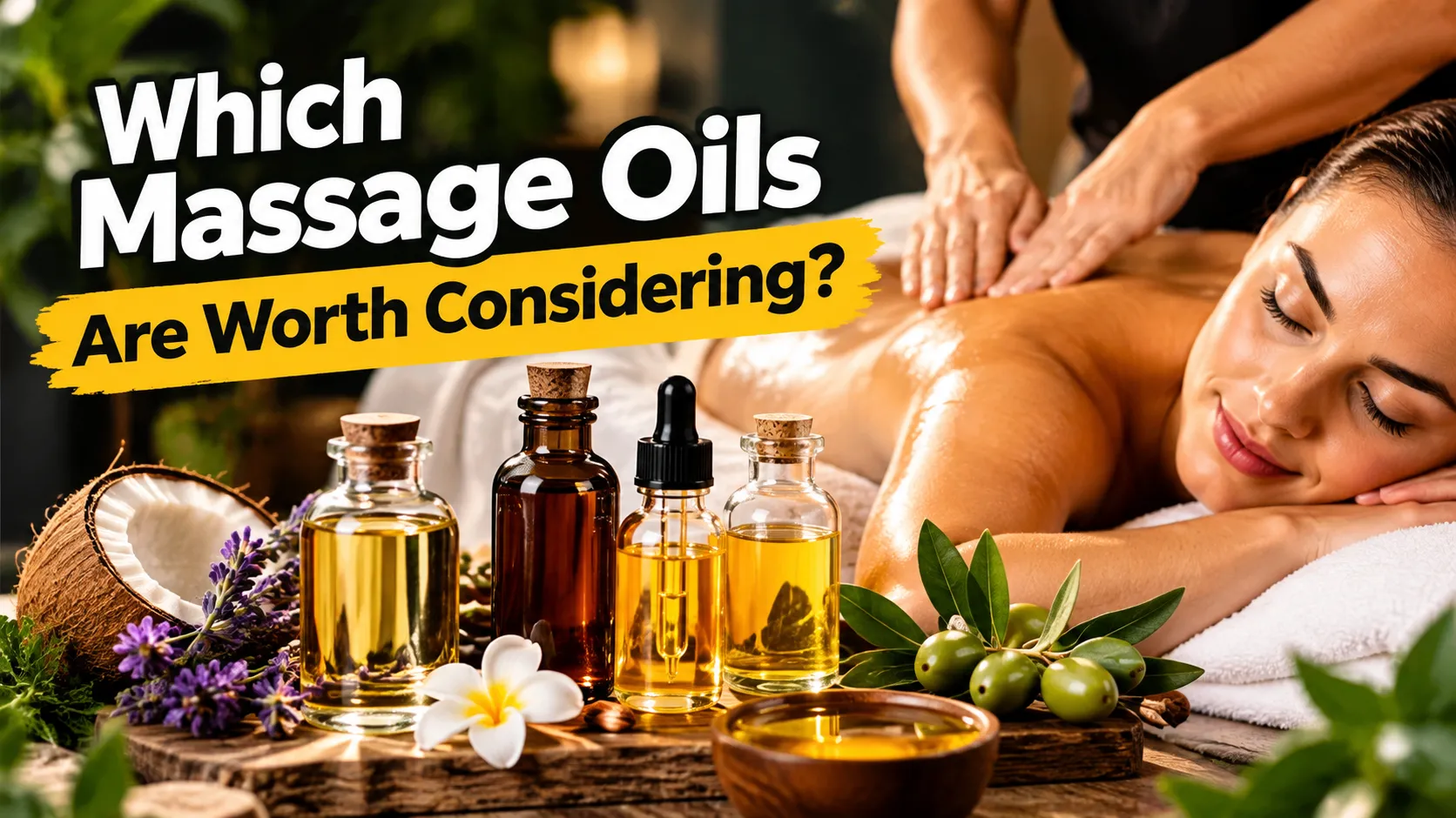 Which massage oils are worth considering?