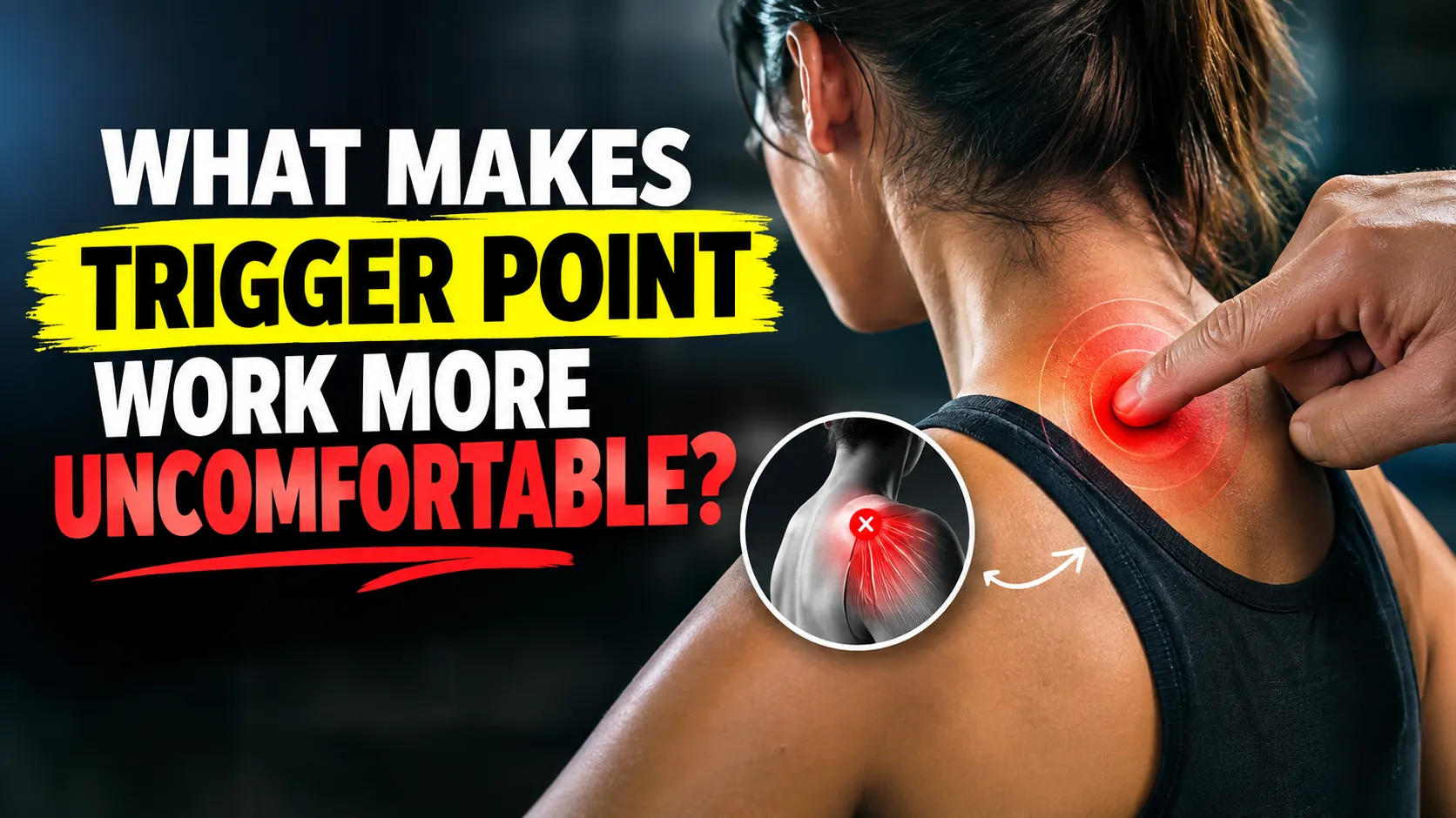What Can Make Trigger Point Work More Uncomfortable?