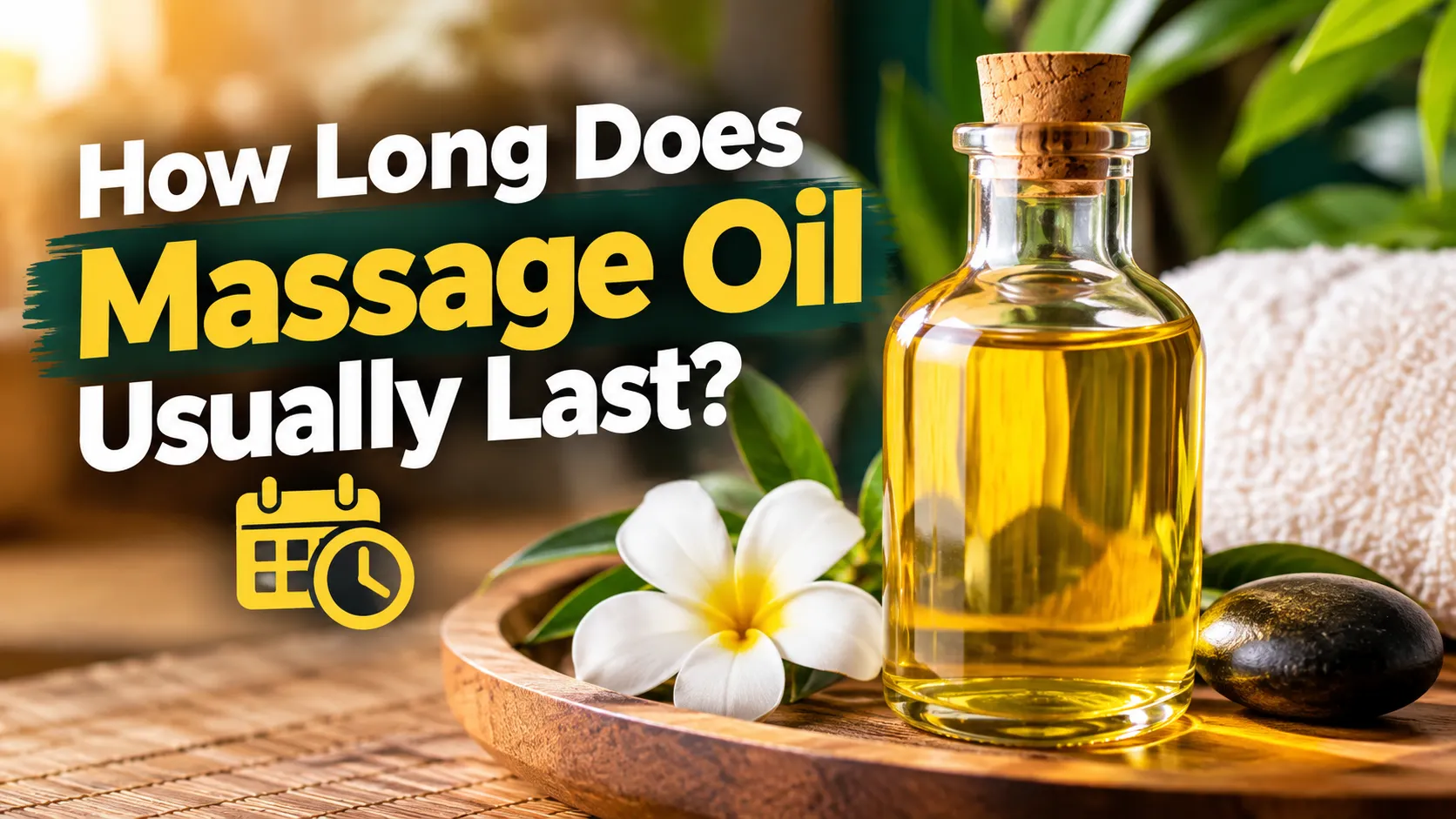 How Long Does Massage Oil Usually Last?
