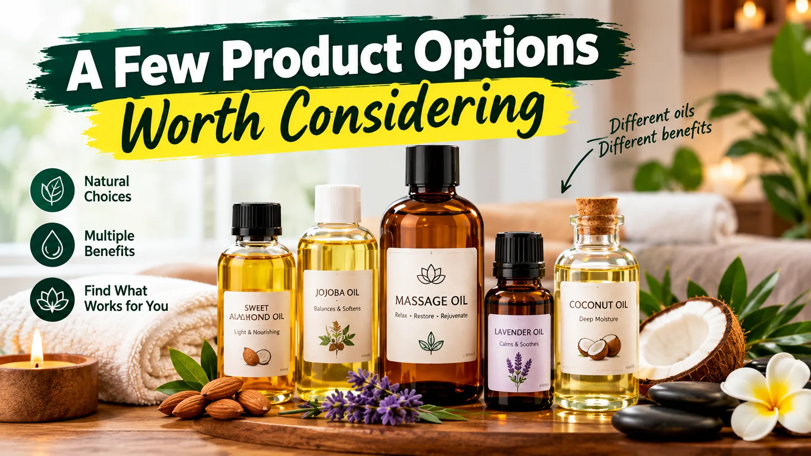 A Few Product Options Worth Considering