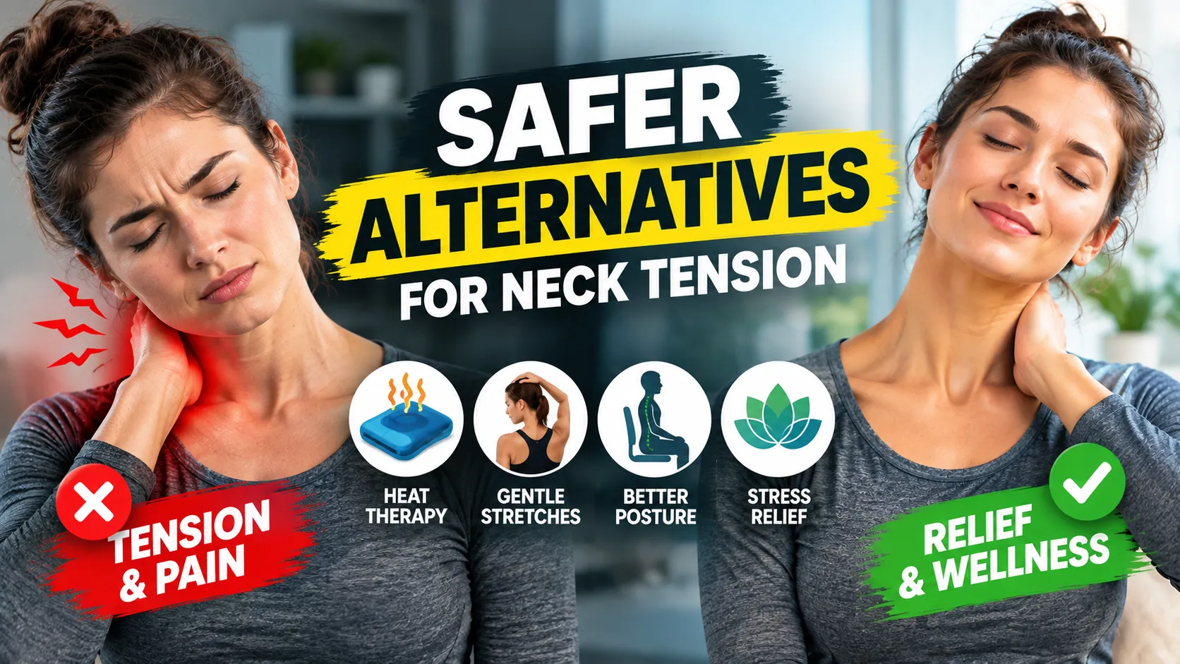 Safer Alternatives for Neck Tension