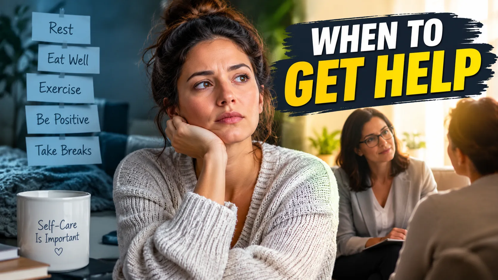 When to Stop Self-Care and Get Help