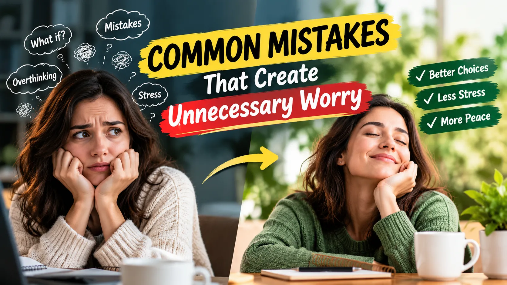 Common mistakes that create unnecessary worry
