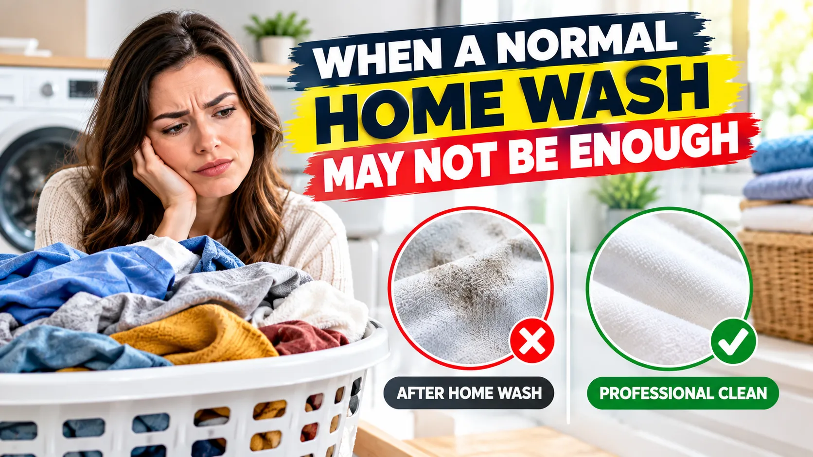 When a Normal Home Wash May Not Be Enough