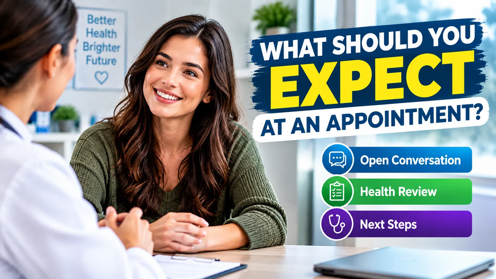 What should you expect at an appointment?