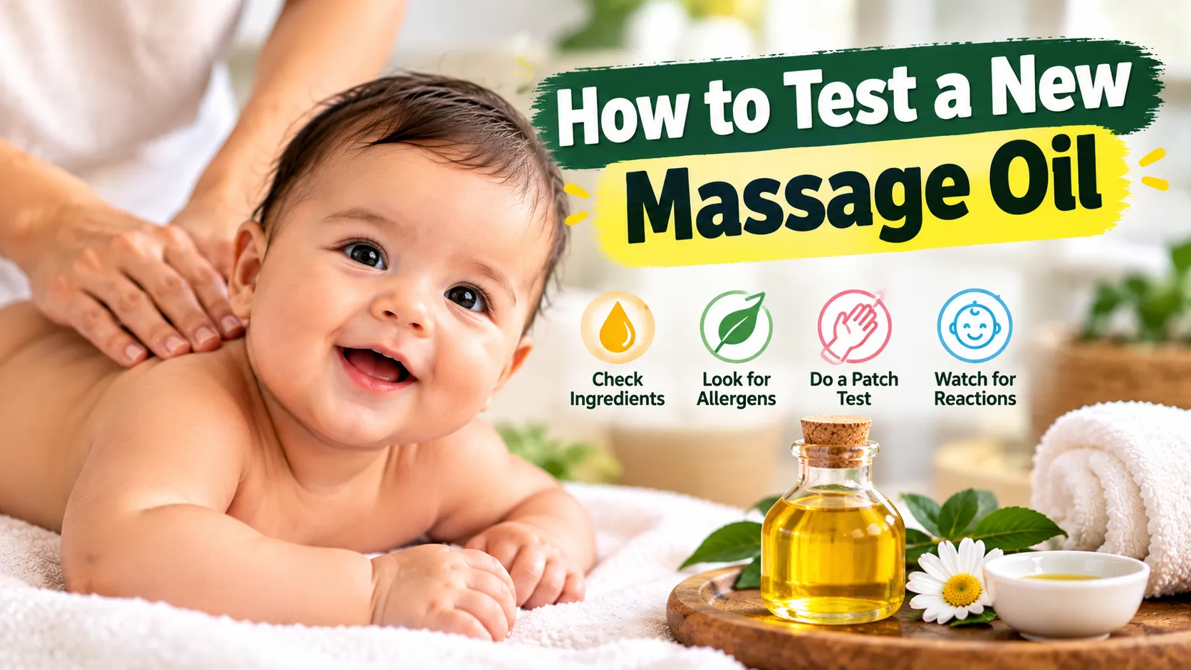 How to Test a New Massage Oil