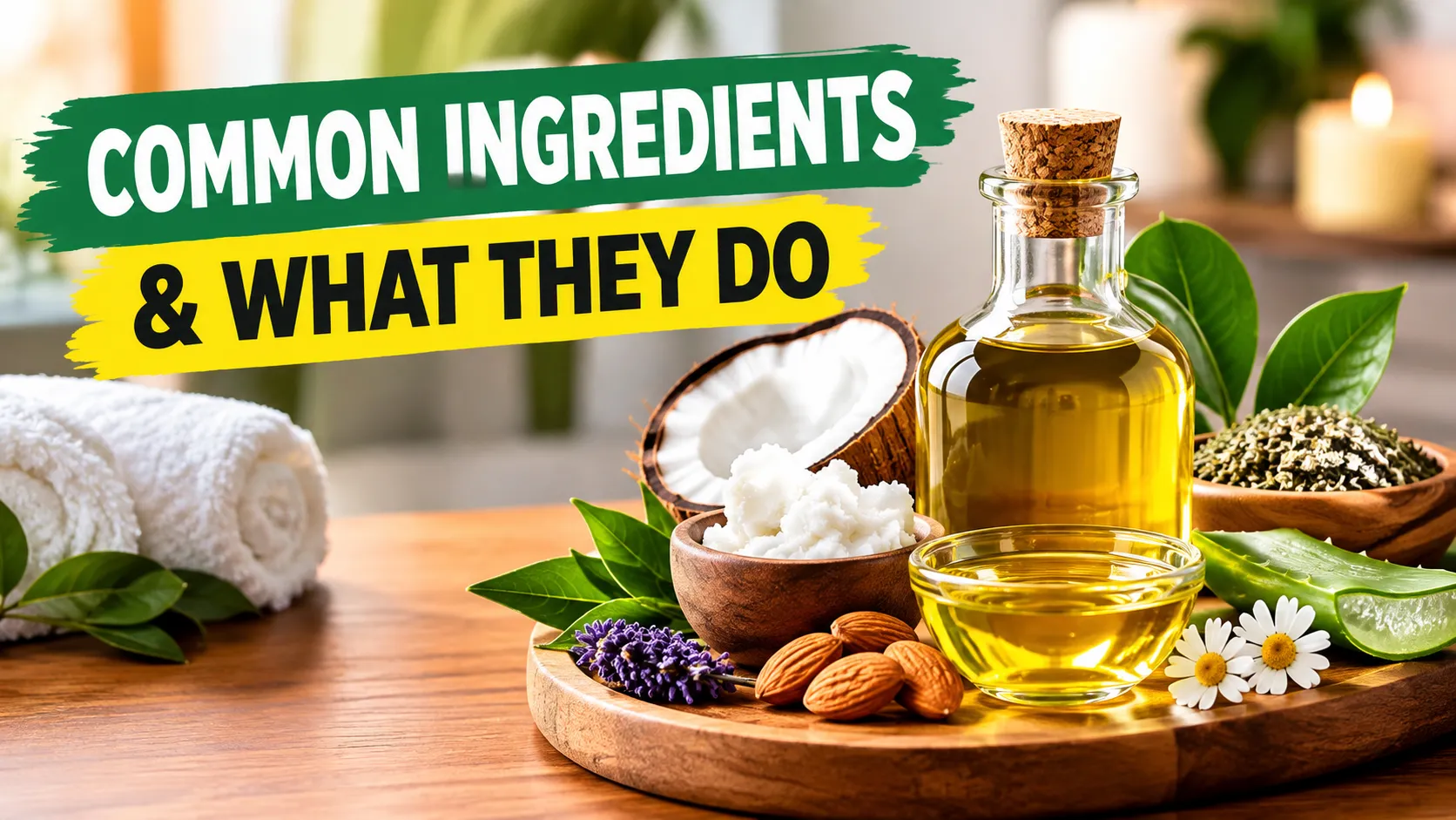 Common Ingredients and What They Do