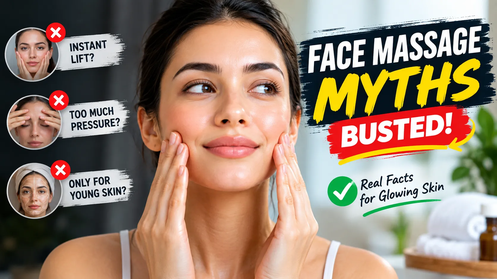 Breaking Down the Most Common Face Massage Myths