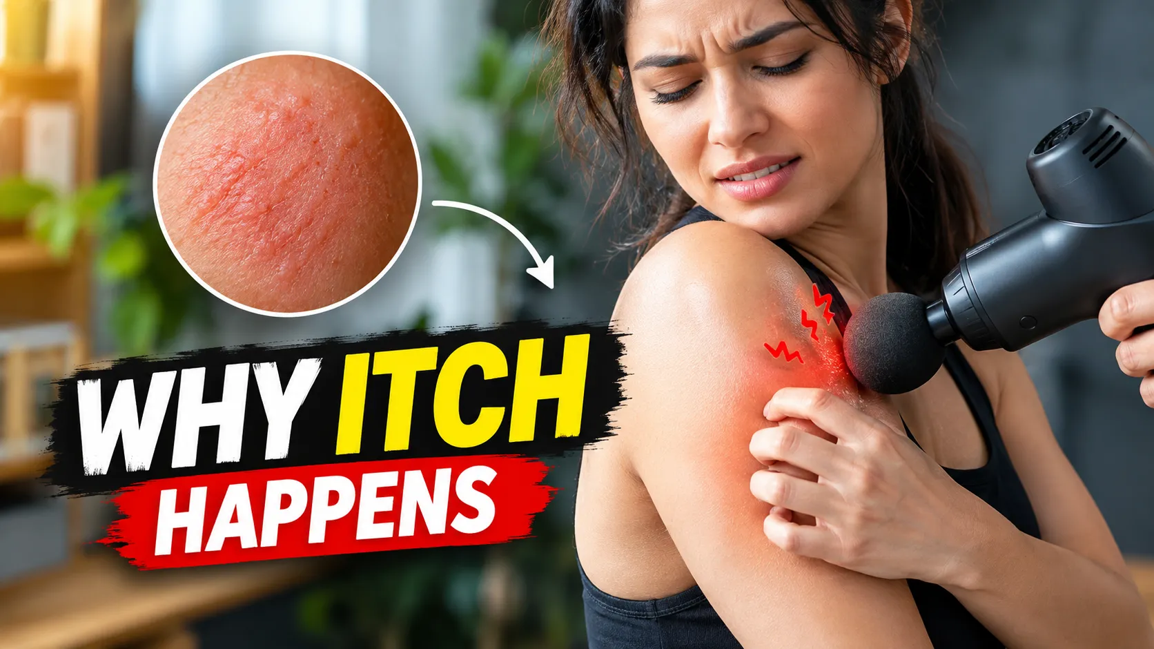 Why Percussion Massage Can Trigger an Itch
