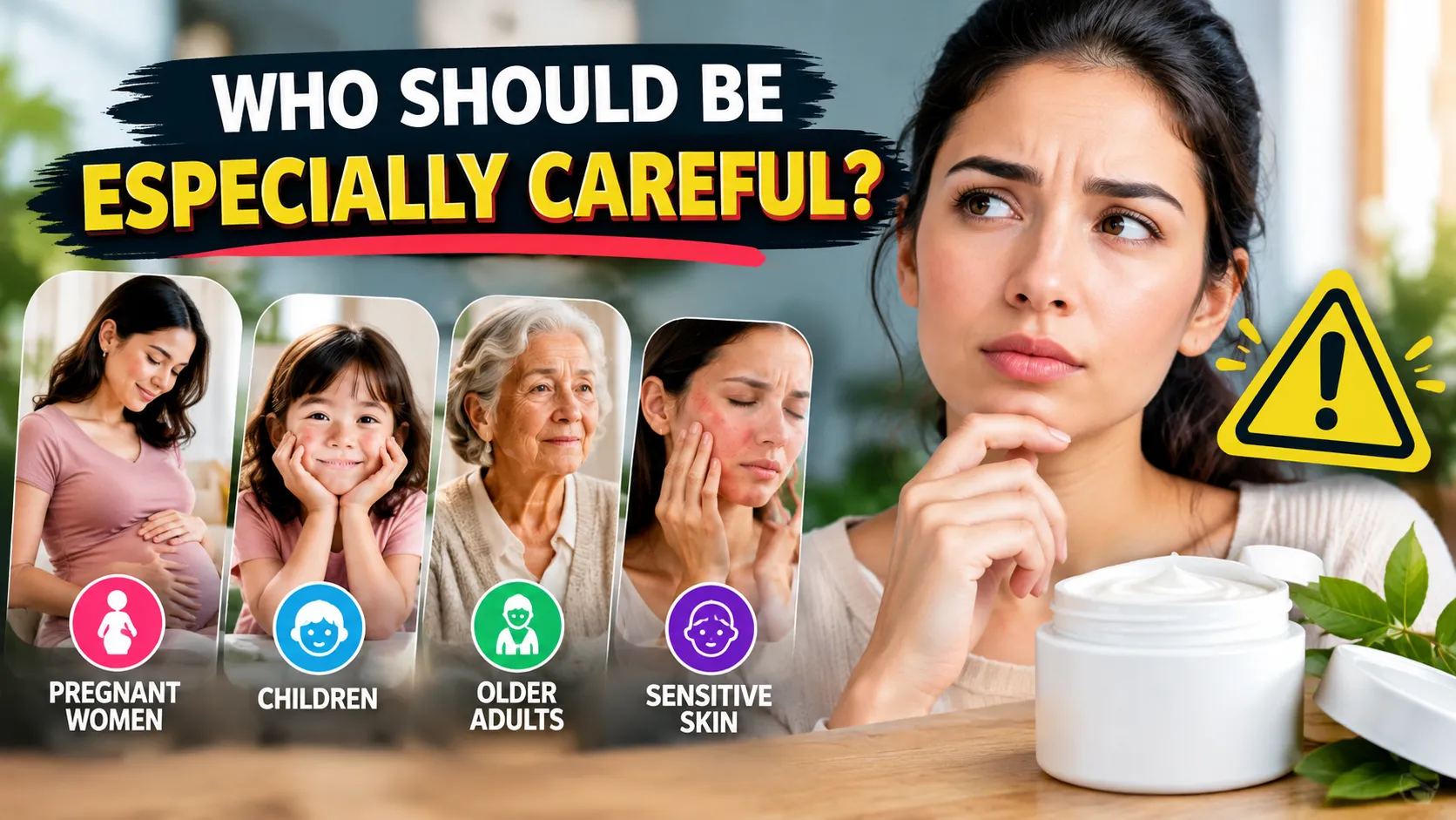 Who Should Be Especially Careful?
