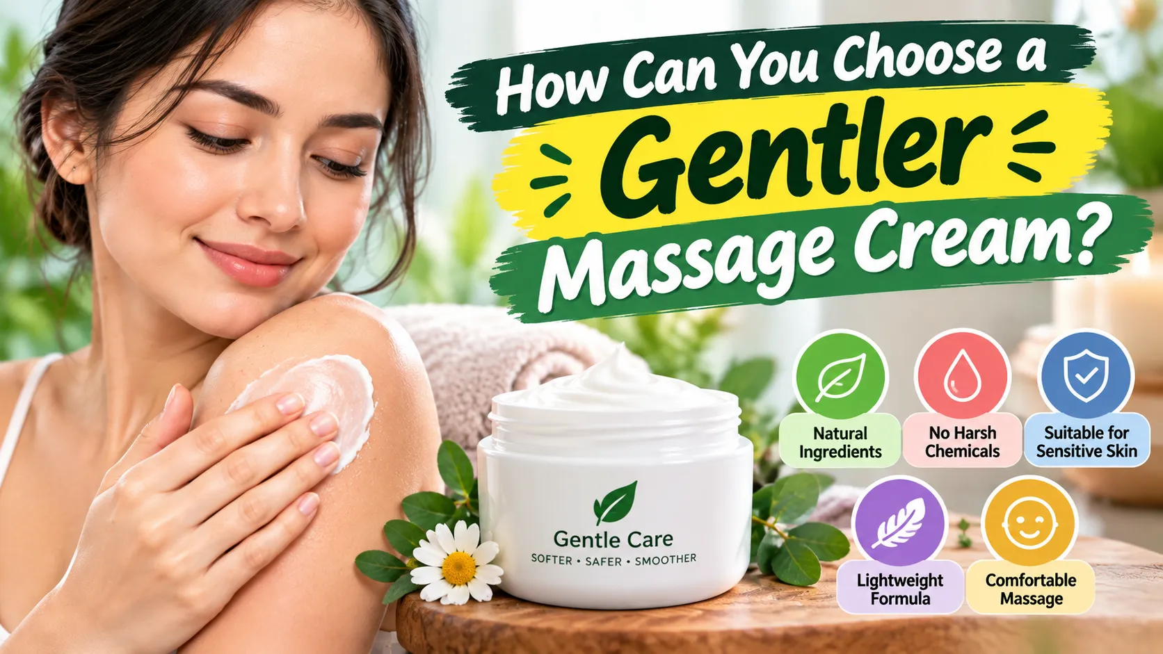 How Can You Choose a Gentler Massage Cream?