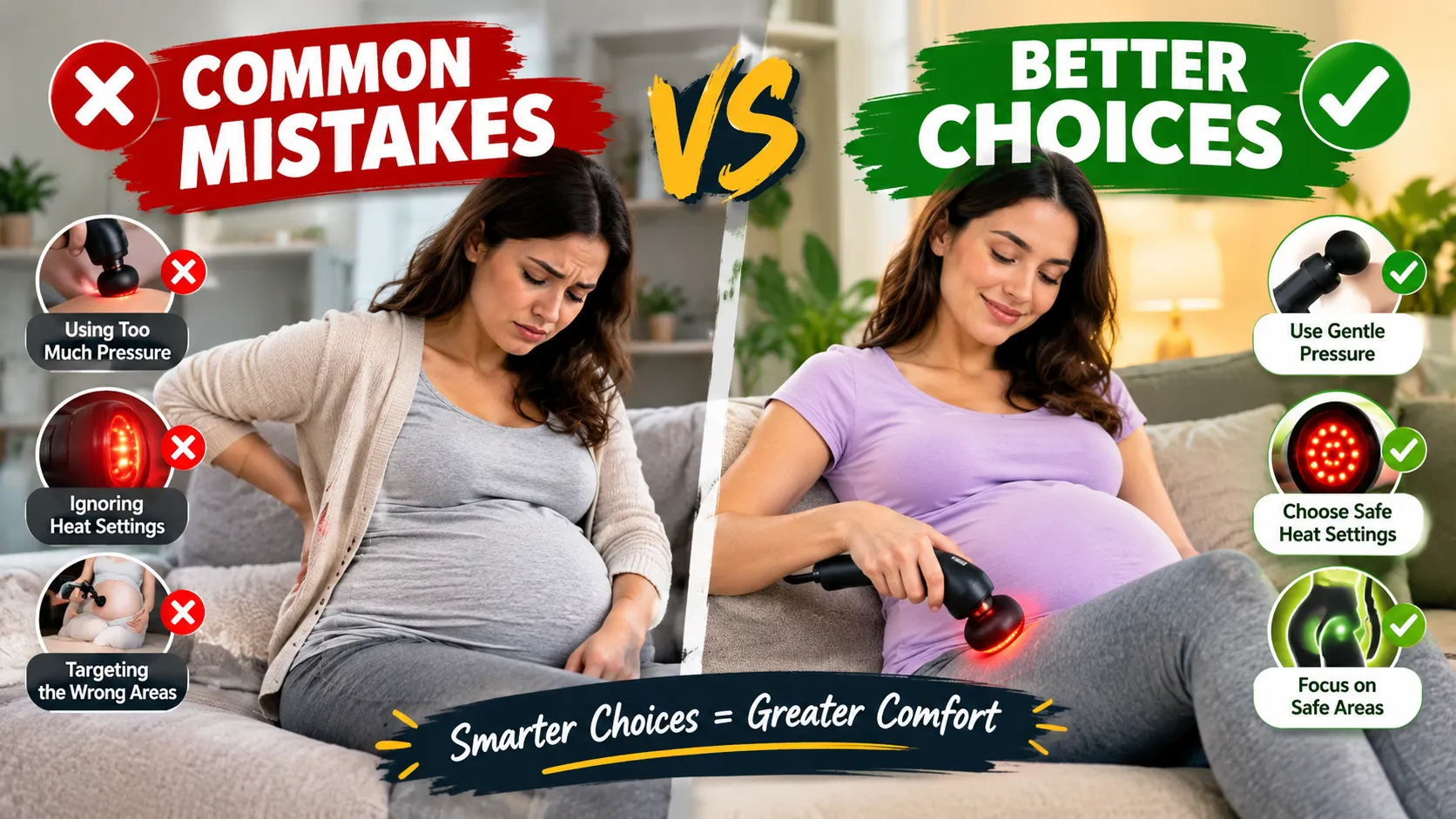 Common Mistakes vs. Better Choices