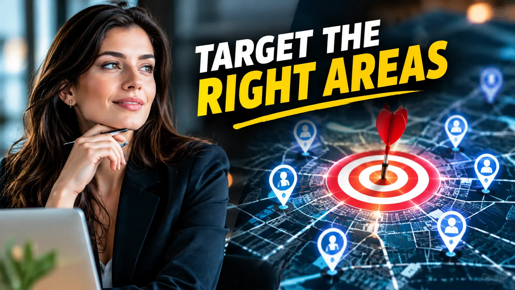 Which areas are more appropriate to target?