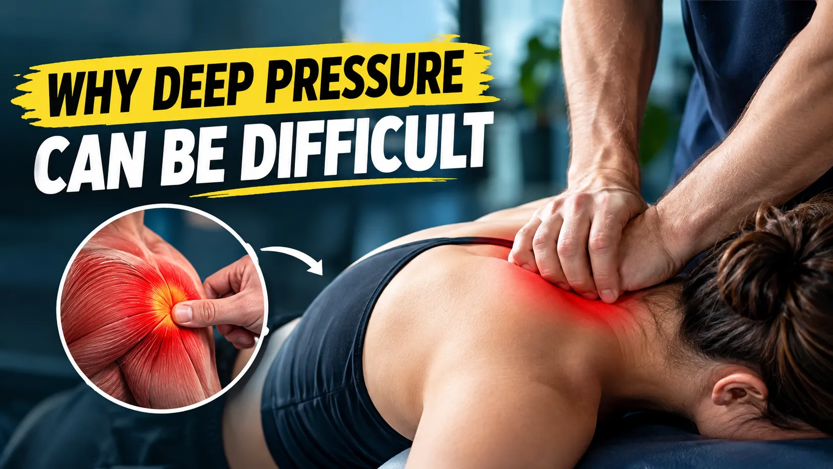 Why Deep Trigger Point Pressure Can Be Difficult