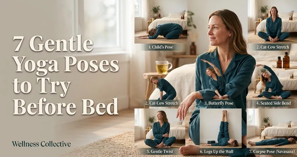 7 Gentle Yoga Poses to Try Before Bed