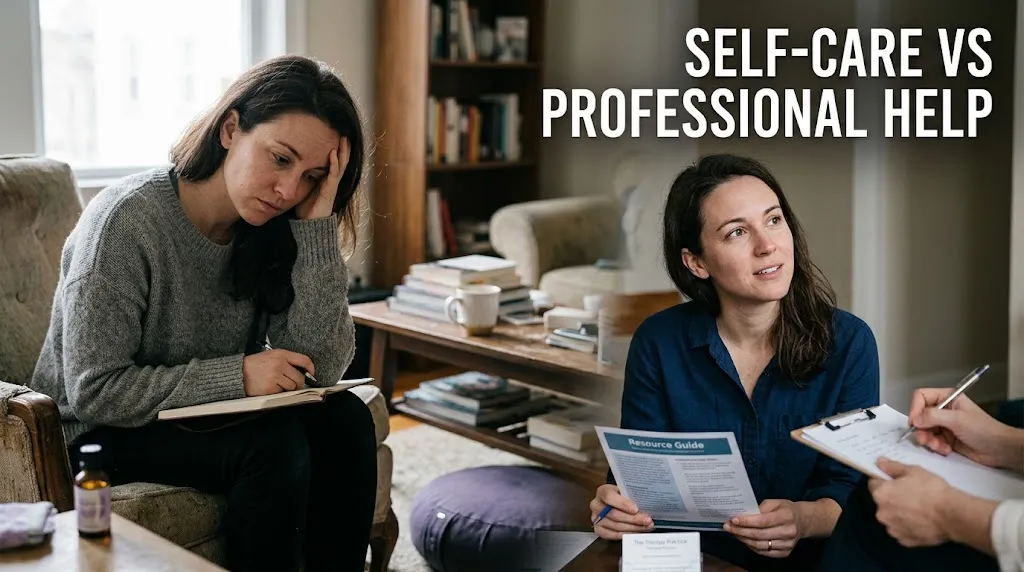 Self-Care vs Professional Help