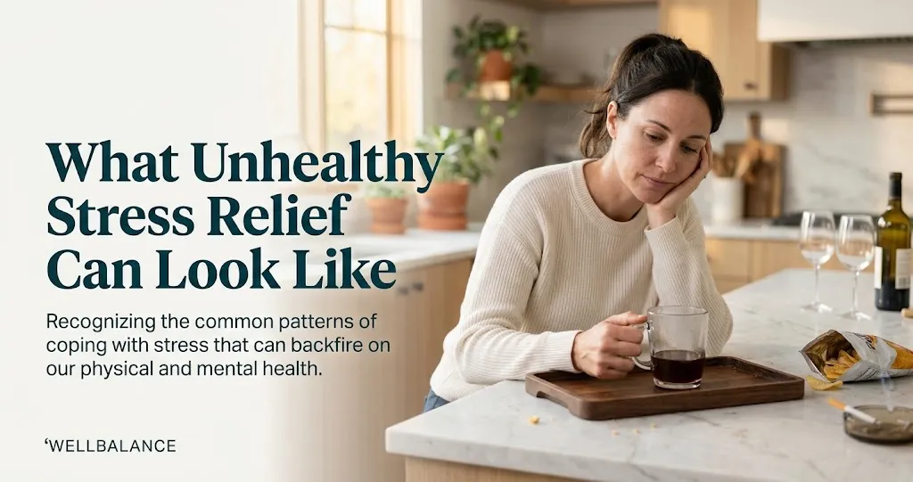 What Unhealthy Stress Relief Can Look Like